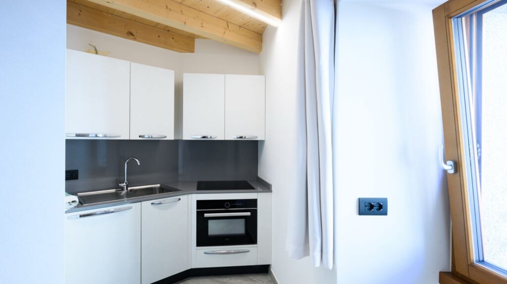 Cucina Veneta Cucine con piano a induzione e forno